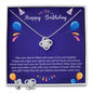 Happy Birthday | The Love Knot Earring & Necklace Set