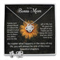 To My Bonus Mom | Family Isn't Always Blood | The Love Knot Earring & Necklace Set