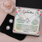 To My Godmother | Thank You | The Love Knot Earring & Necklace Set