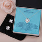 To My Future Mother-In-Law | Happy Mother's Day | Love Knot Necklace & Earring Set
