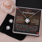 To My Dearest Soulmate | The Love Knot & Earring Set