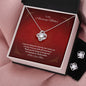 The Love Knot Necklace - To My Amazing Mother