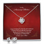The Love Knot Necklace - To My Amazing Mother