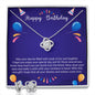 Happy Birthday | The Love Knot Earring & Necklace Set