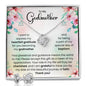 To My Godmother | Thank You | The Love Knot Earring & Necklace Set