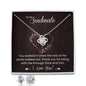 To My Soulmate | The Love Knot Earring & Necklace Set