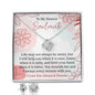 To My Dearest Soulmate | I Love You Always & Forever | The Love Knot Earring & Necklace Set