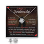 To My Dearest Soulmate | The Love Knot & Earring Set