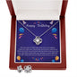 Happy Birthday | The Love Knot Earring & Necklace Set