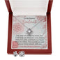 To My Dearest Soulmate | I Love You Always & Forever | The Love Knot Earring & Necklace Set