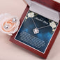 To My Adoptive Mom | The Love Knot Earring & Necklace Set