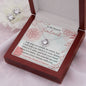 To My Dearest Soulmate | I Love You Always & Forever | The Love Knot Earring & Necklace Set