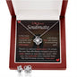 To My Dearest Soulmate | The Love Knot & Earring Set