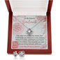 To My Dearest Soulmate | I Love You Always & Forever | The Love Knot Earring & Necklace Set