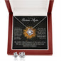 To My Bonus Mom | Family Isn't Always Blood | The Love Knot Earring & Necklace Set