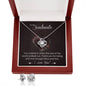 To My Soulmate | The Love Knot Earring & Necklace Set
