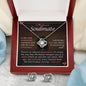 To My Dearest Soulmate | The Love Knot & Earring Set