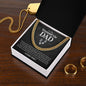 To My Stepped Up Dad | I Love You | Cuban Link Chain