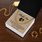 To My Bonus Son | Love Mom | Cuban Link Chain