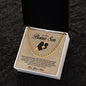 To My Bonus Son | Love Mom | Cuban Link Chain