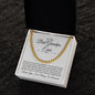 To The Best Grandpa Ever | Thank You For Being So Awesome | Cuban Link Chain