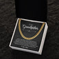 To My Grandfather | I Love You | Cuban Link Chain