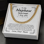 To My Nephew | Never Forget I Love You | Cuban Link Chain