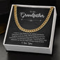To My Grandfather | I Love You | Cuban Link Chain