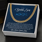 TO My Bonus Son | Love Your Bonus Mom | Cuban Link Chain