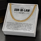 To My Son-In-Law | Cuban Link Chain