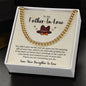 To My Father-In-Law | Cuban Link Chain