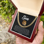 To My Son | Love Dad | Cuban Link Chain