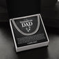 To My Stepped Up Dad | I Love You | Cuban Link Chain