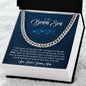 TO My Bonus Son | Love Your Bonus Mom | Cuban Link Chain