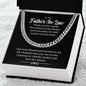 To My Father-In-Law | Cuban Link Chain
