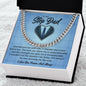 To My Step Dad | I Love You Forever & Always | Cuban Link Chain