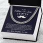 To My Father-In-Law | Cuban Link Chain