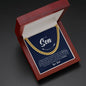 To My Son | I'm Proud To Be Your Father | Cuban Link Chain