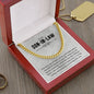 To My Son-In-Law | Cuban Link Chain