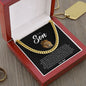 To My Son | Love Dad | Cuban Link Chain