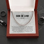 To My Son-In-Law | Cuban Link Chain