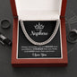 To My Nephew | I Love You | Cuban Link Chain