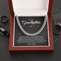 To My Grandfather | I Love You | Cuban Link Chain