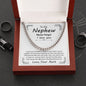 To My Nephew | Never Forget I Love You | Cuban Link Chain