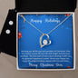 Happy Holidays | Merry Christmas Dear | The Forever Love Necklace and Earring Set