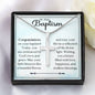 On The Baptism | Cross Necklace
