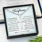 On The Baptism | Cross Necklace