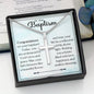On The Baptism | Cross Necklace