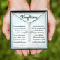 On The Baptism | Cross Necklace