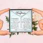 On The Baptism | Cross Necklace
